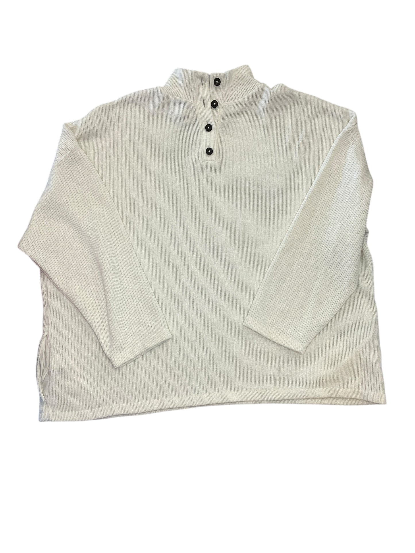 Sweater By Madewell In White, Size:2X