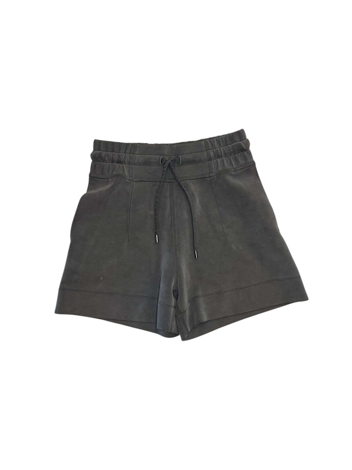 Athletic Shorts By Lululemon In Grey, Size:Xs