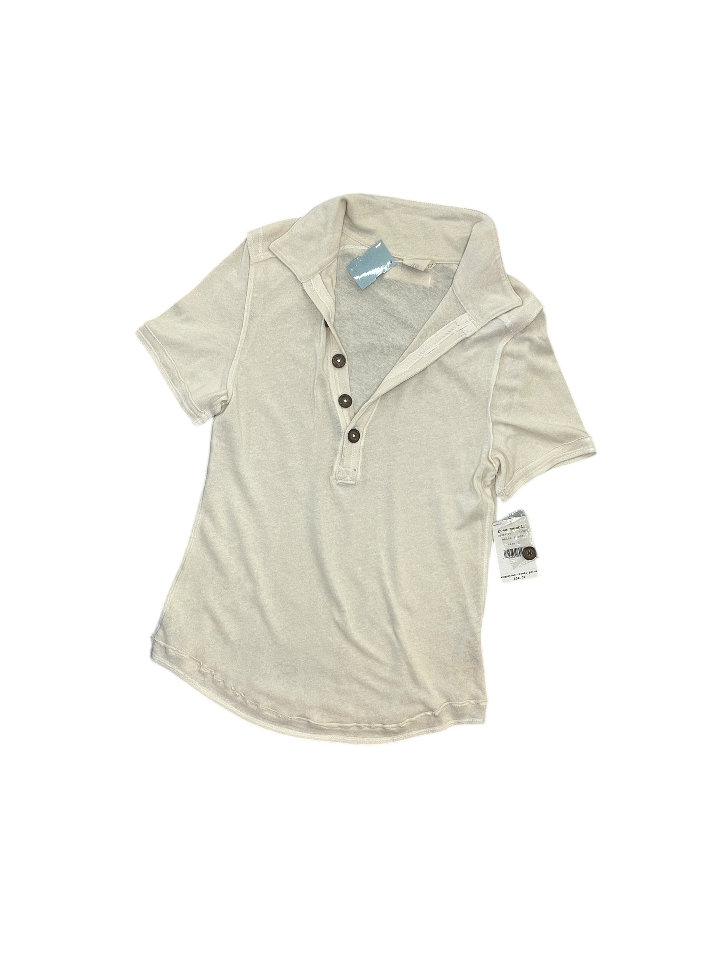 Top Ss By We The Free In Cream, Size:L