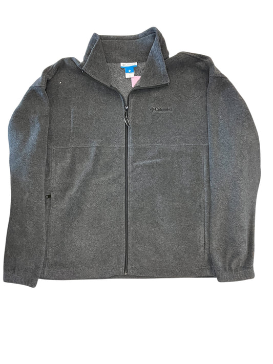 Jacket Fleece By Columbia In Grey, Size:Xxl