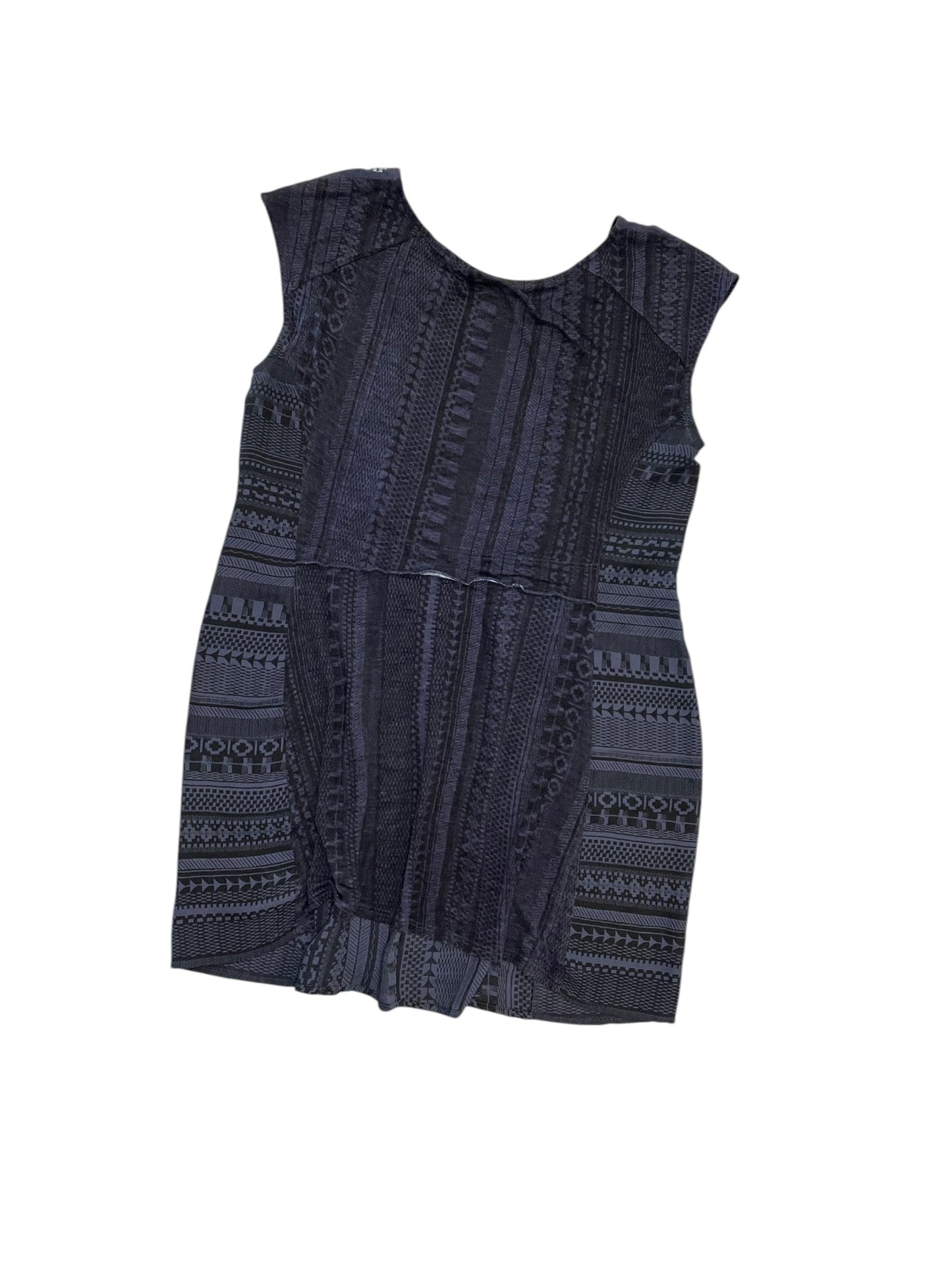Blouse Sleeveless By One September In Navy, Size:S