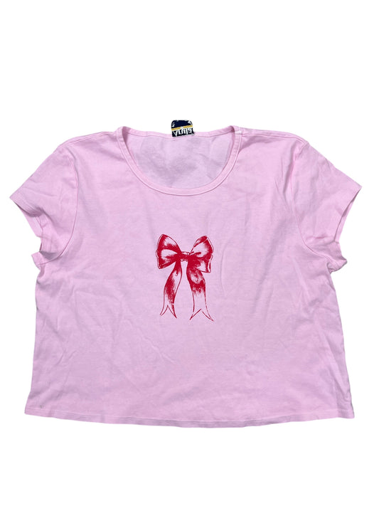 Top Ss By Clothes Mentor In Pink, Size:2X
