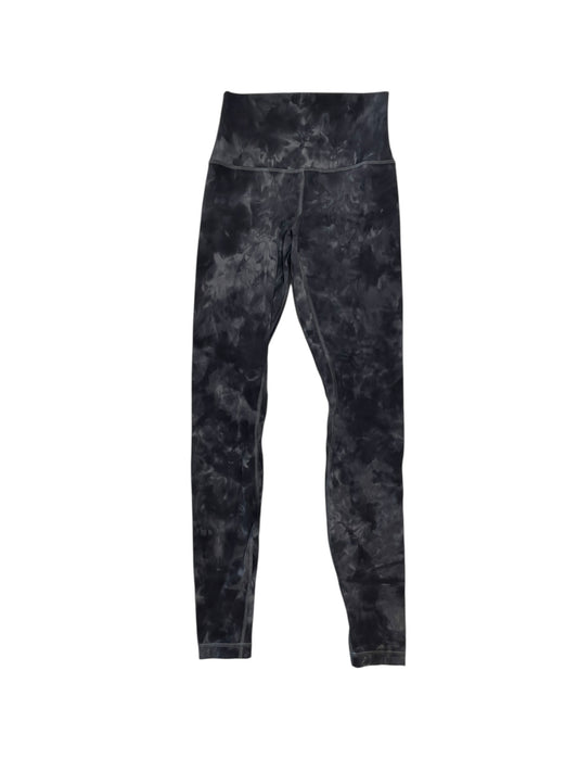 Athletic Leggings By Lululemon In Tie Dye Print, Size:S
