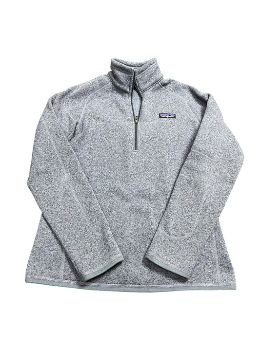 Athletic Jacket By Patagonia In Purple, Size:M