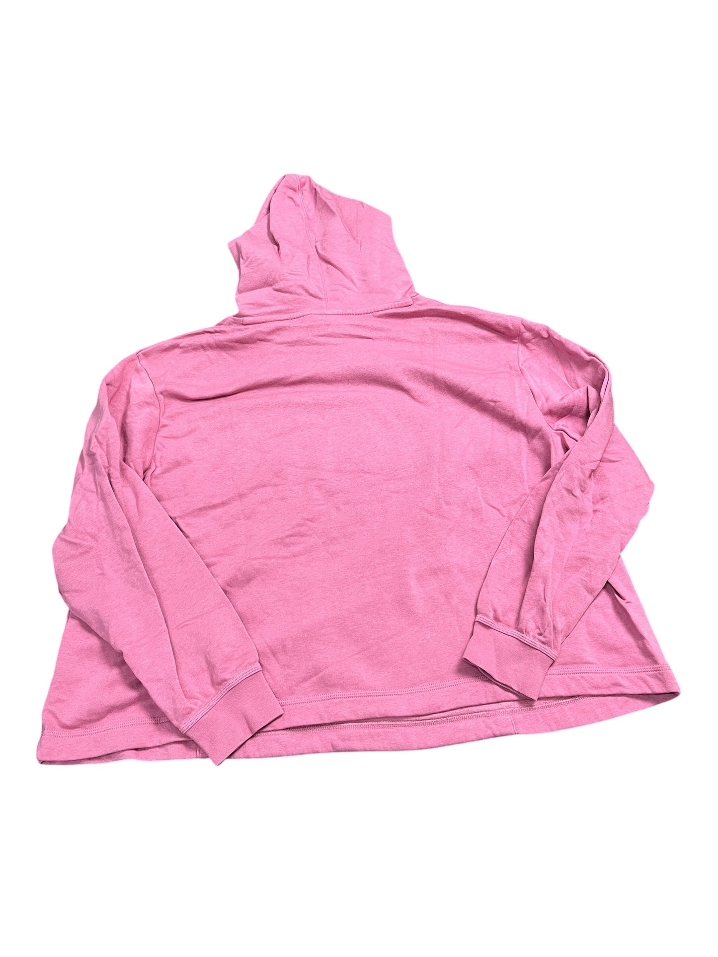 Athletic Sweatshirt Hoodie By Nike Apparel In Pink, Size:2X