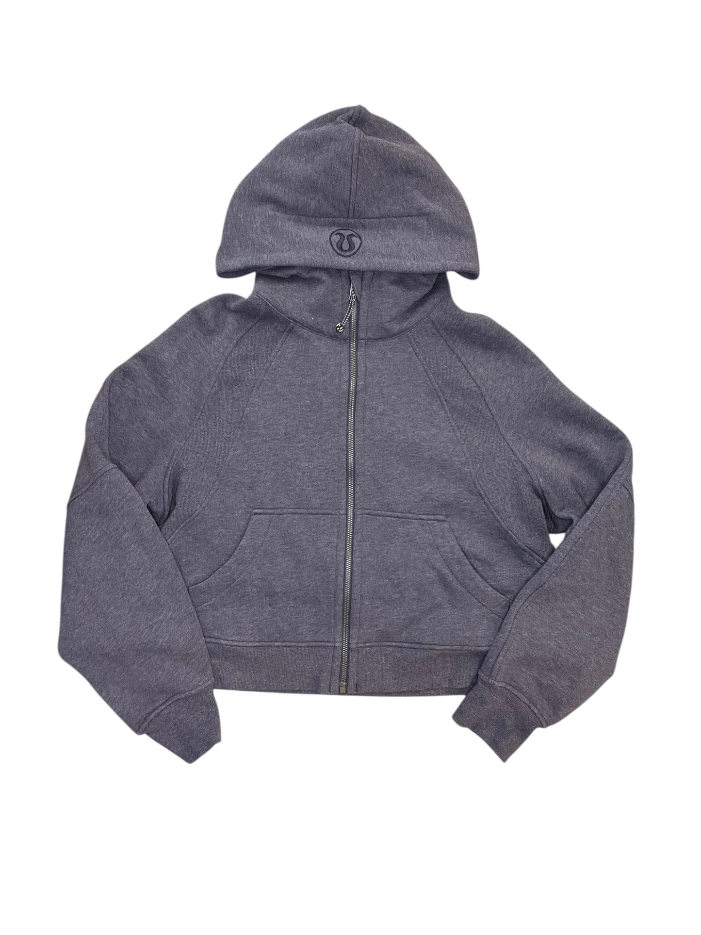 Athletic Jacket By Lululemon In Purple, Size:M