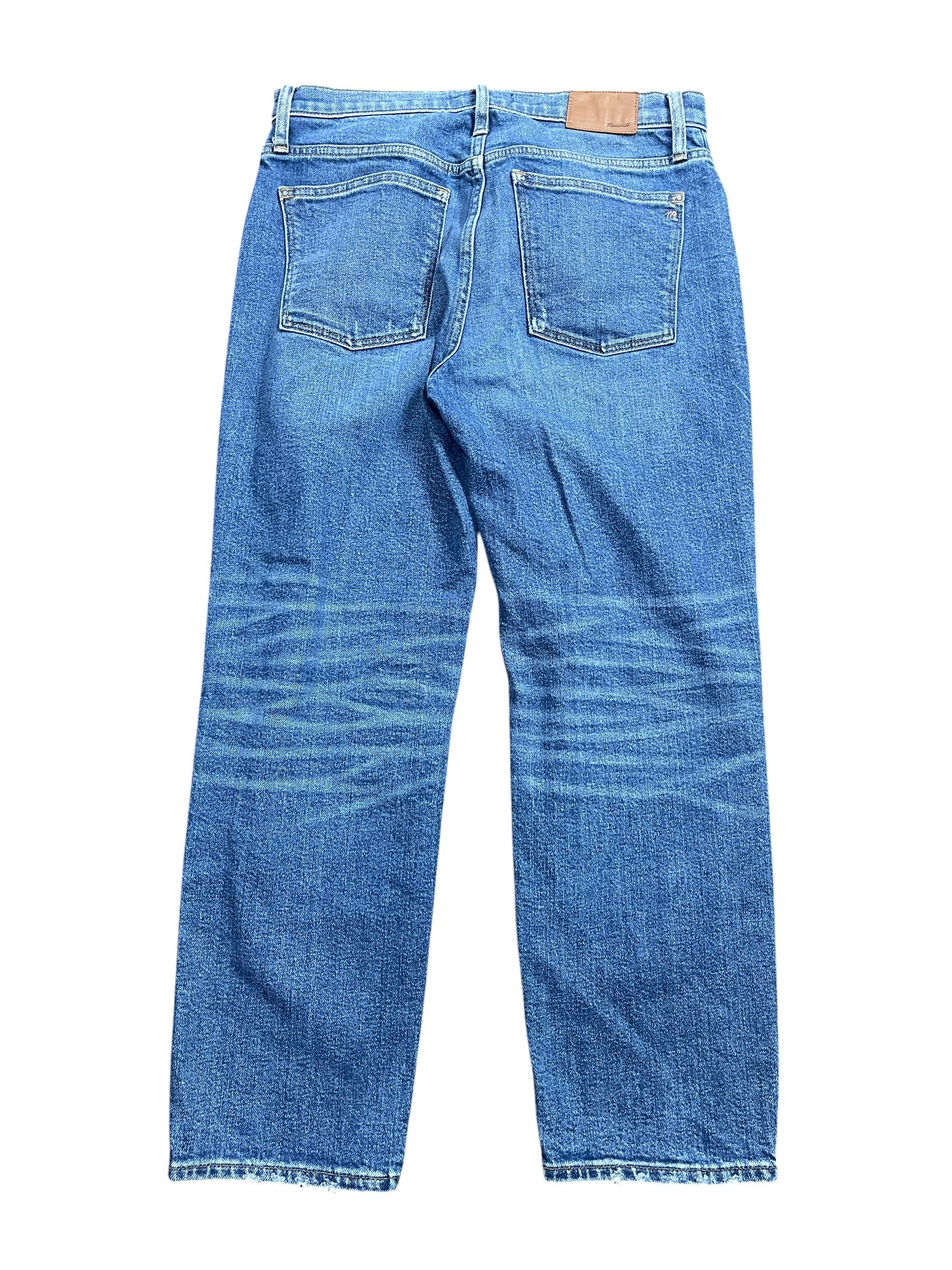 Jeans Straight By Madewell In Blue Denim, Size:10