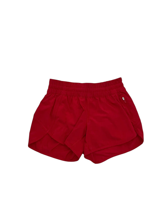 Athletic Shorts By Lululemon In Red, Size:S