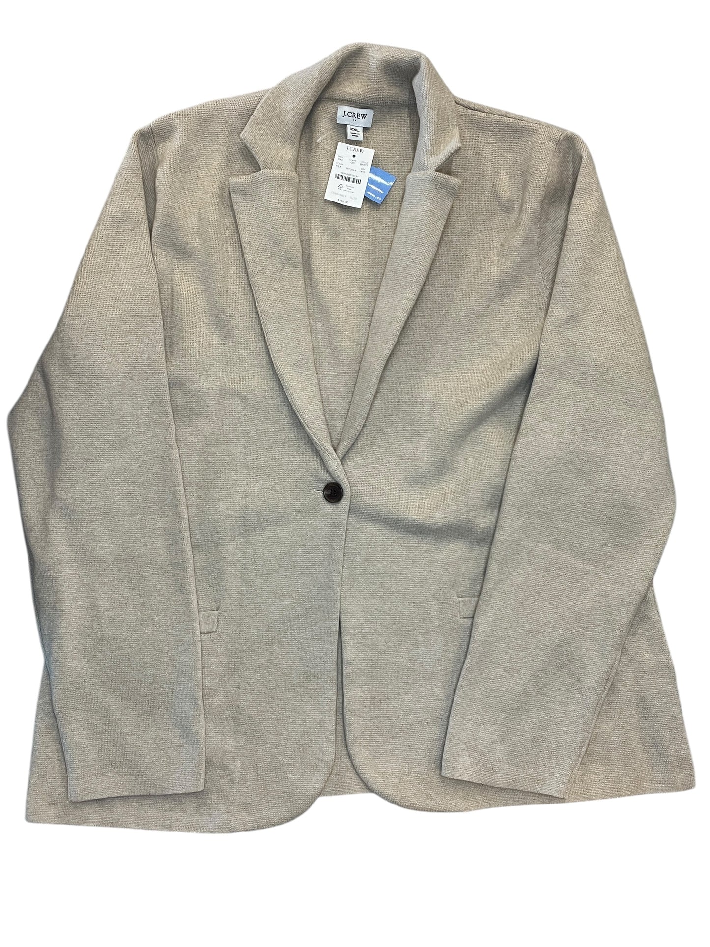 Cardigan By J. Crew In Tan, Size:Xxl