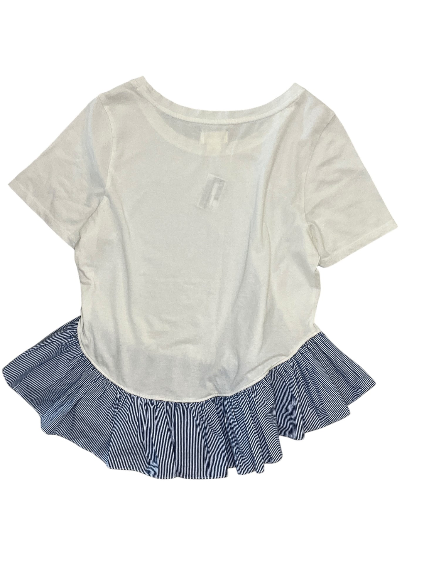 Top Sleeveless By Maeve In White, Size:M