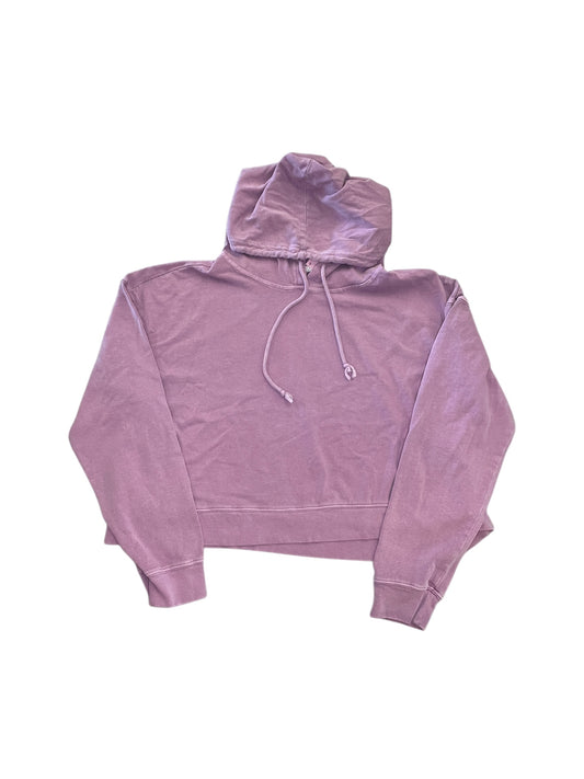 Sweatshirt Hoodie By Double Zero In Purple, Size:L