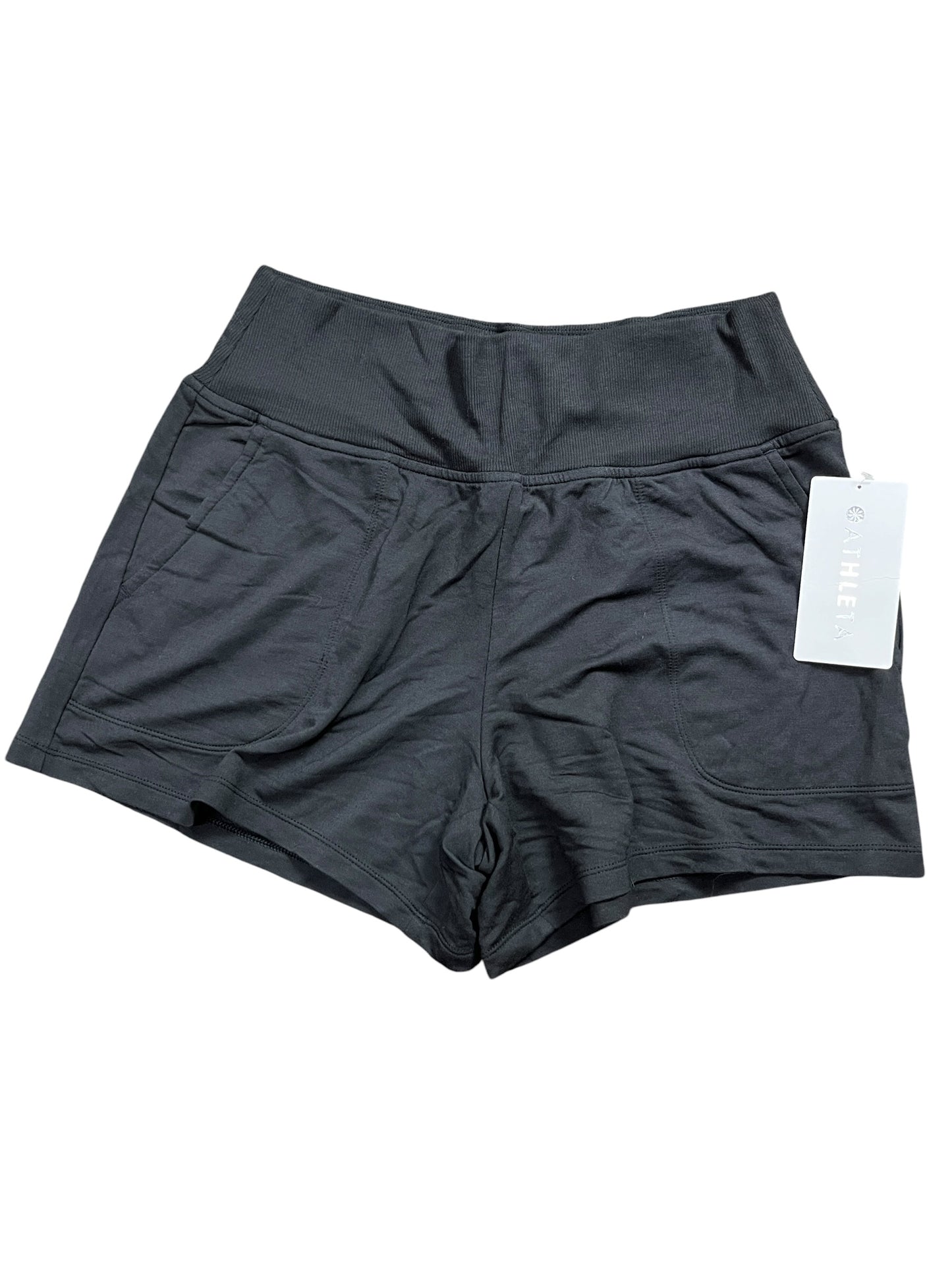 Athletic Shorts By Athleta In Black, Size:M