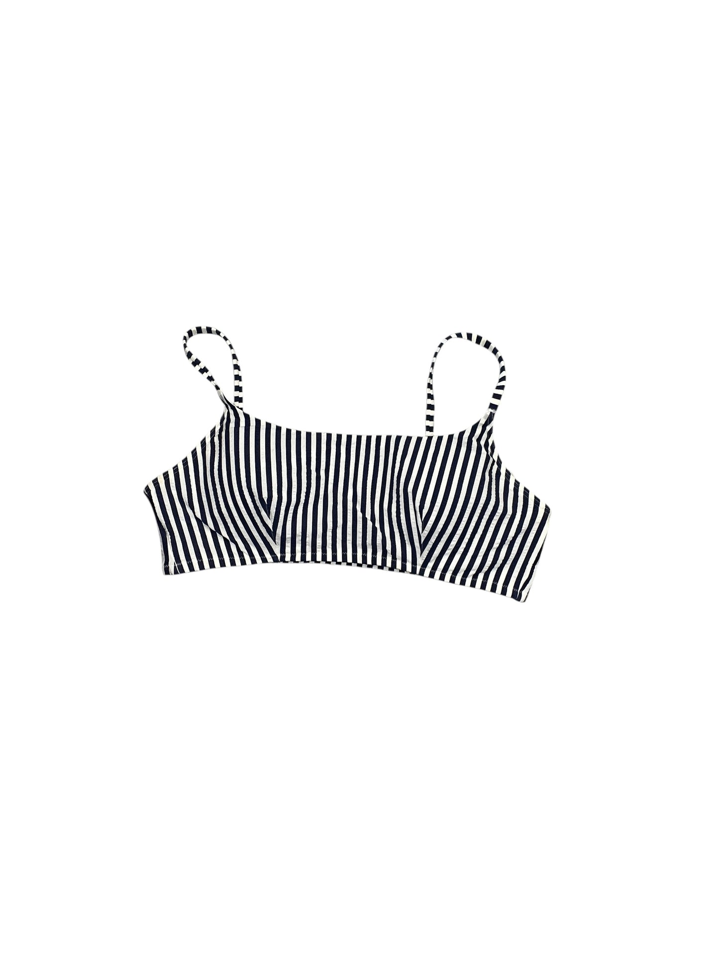 Swimsuit Top By Lululemon In Striped Pattern, Size:L