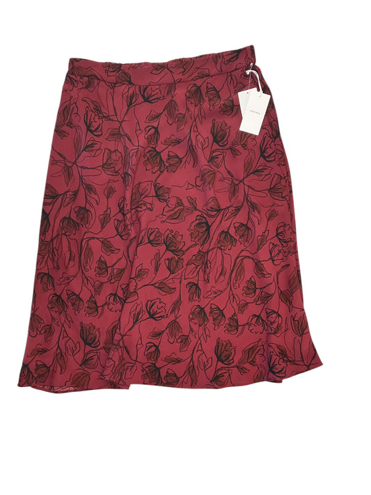 Skirt Midi By Nordstrom In Red, Size:L