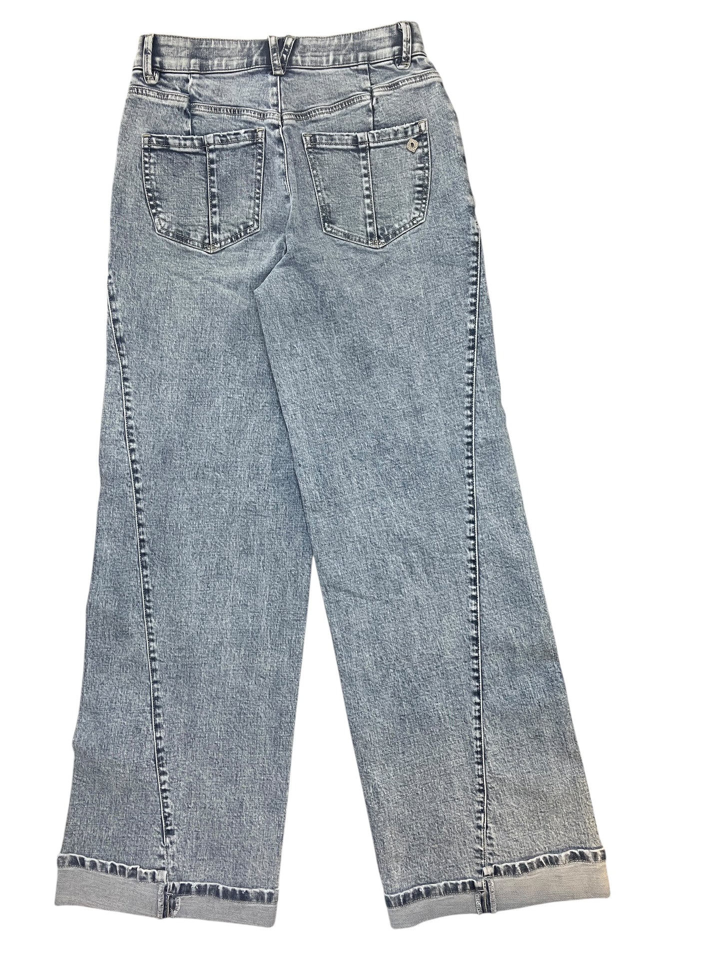 Jeans Wide Leg By Democracy In Blue Denim, Size:2