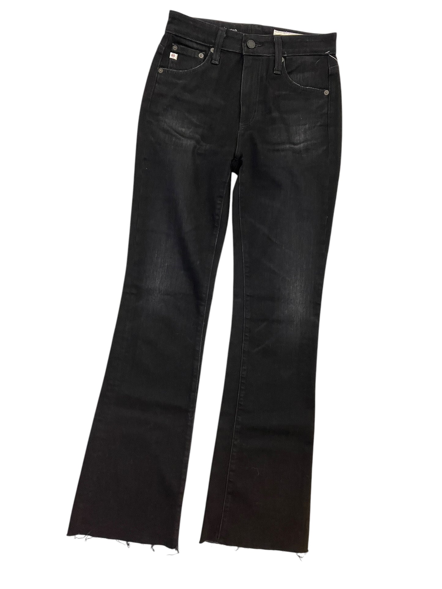 Jeans Boot Cut By Ag Jeans In Black Denim, Size:2
