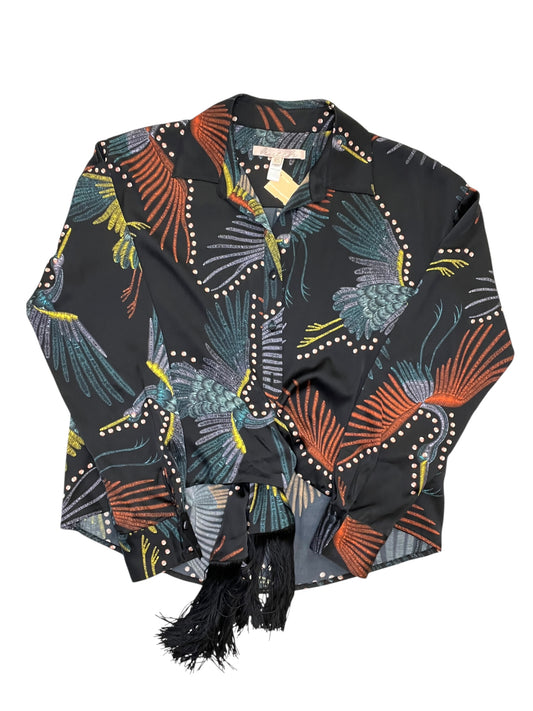 Blouse Ls By Hutch In Multi, Size:Xs