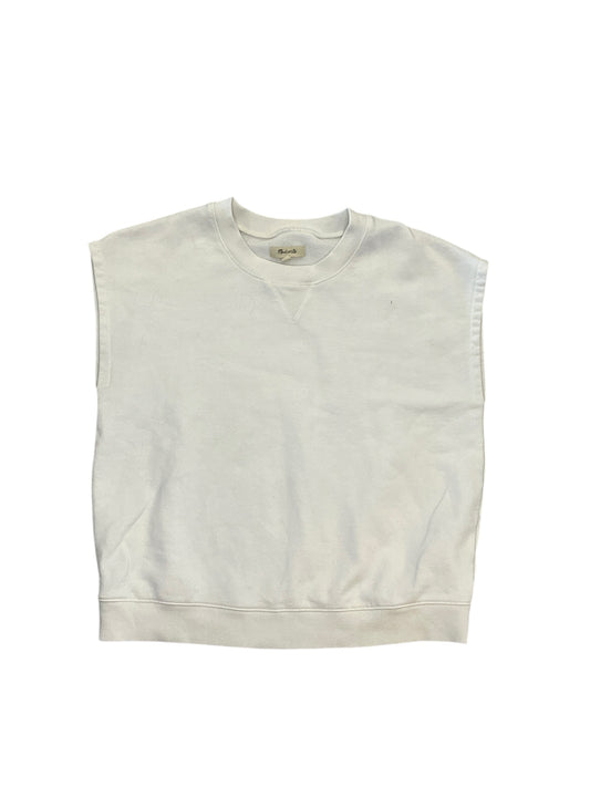 Top Sleeveless By Madewell In White, Size:S