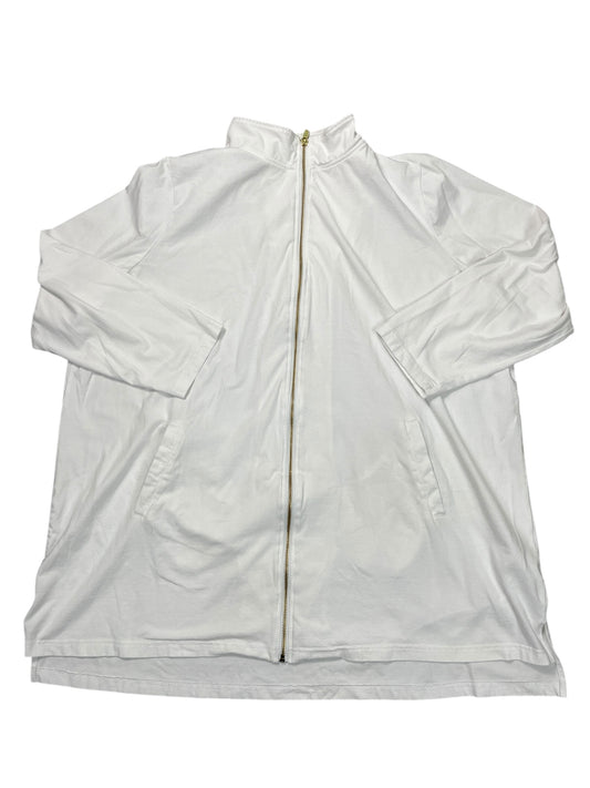 Jacket Other By Jessica London In White, Size:3X