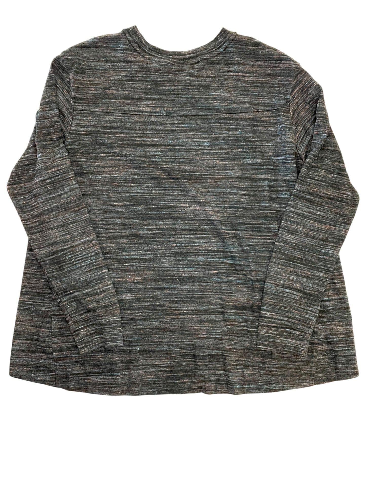 Top Ls By Nike In Black, Size:Xl
