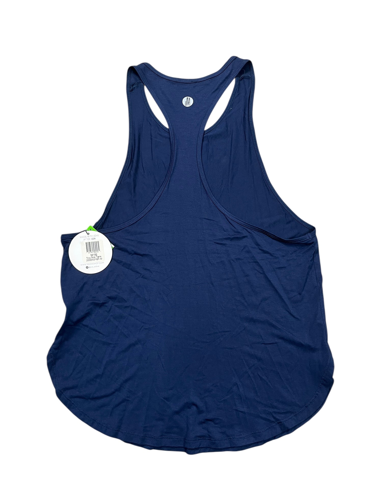 Athletic Tank Top By Clothes Mentor In Navy, Size:M