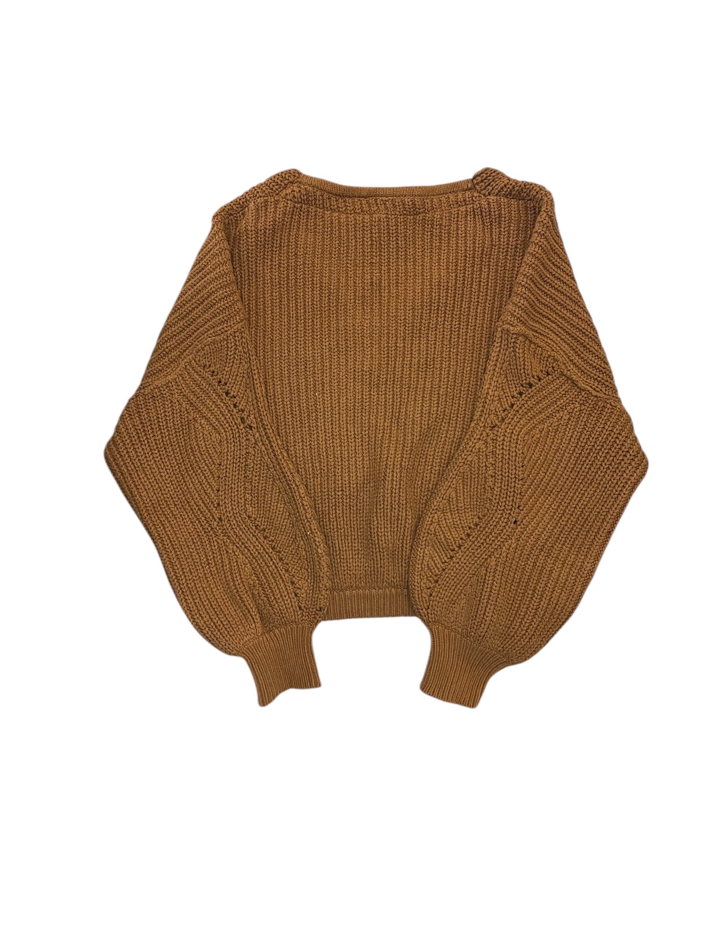 Sweater By Free People In Brown, Size:M