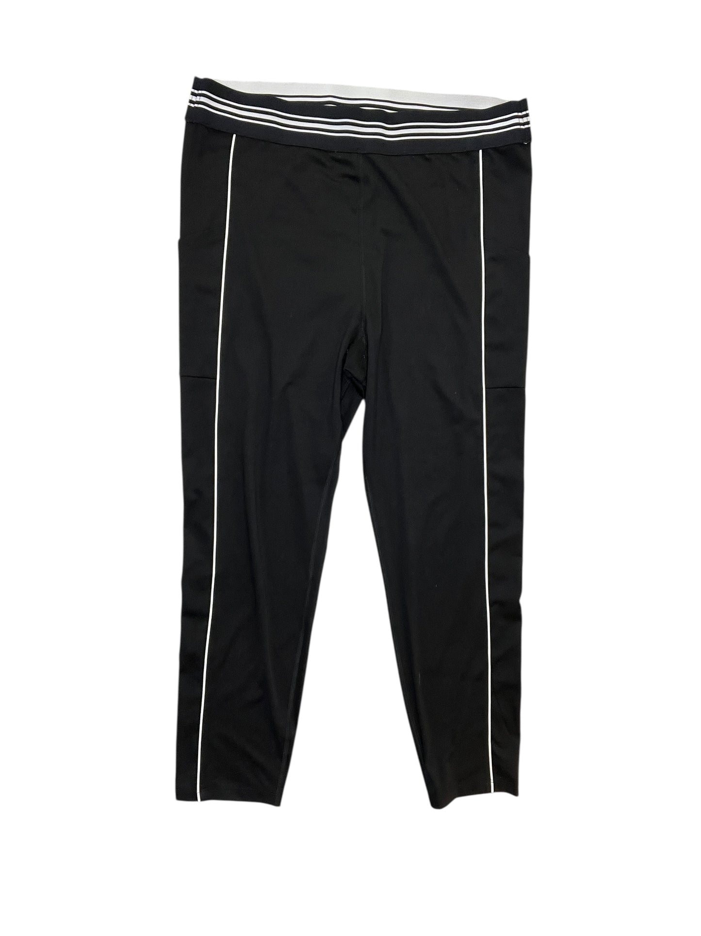 Athletic Leggings By Lou And Grey In Black, Size:Xl