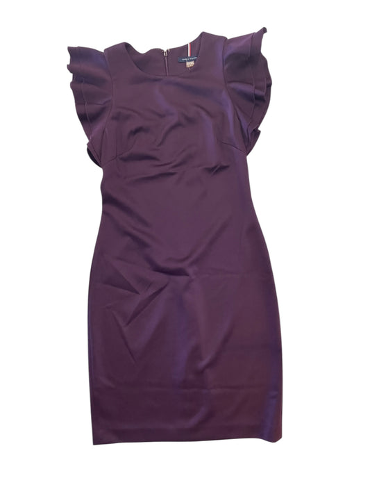 Dress Work By Tommy Hilfiger In Purple, Size:S