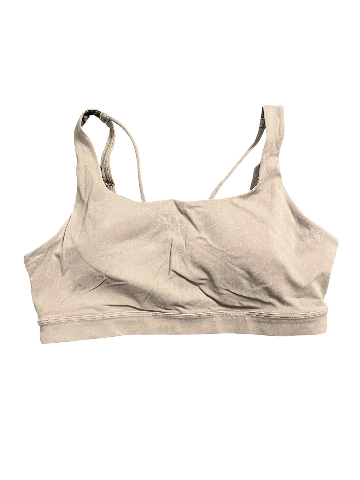 Athletic Bra By Athleta In Brown, Size:L