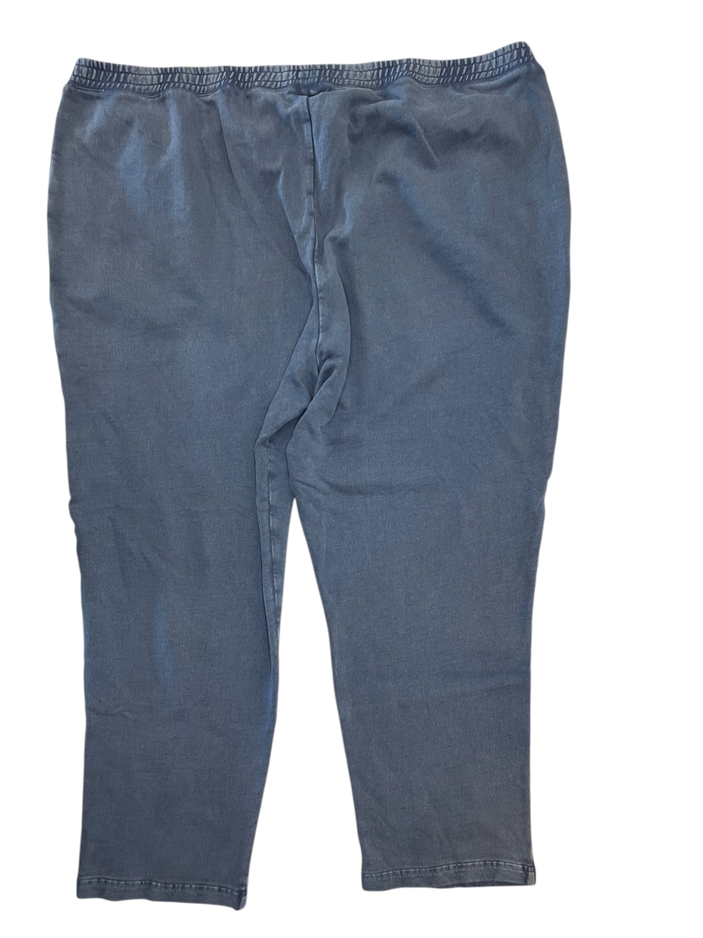 Pants Lounge By Coldwater Creek In Blue, Size:3X