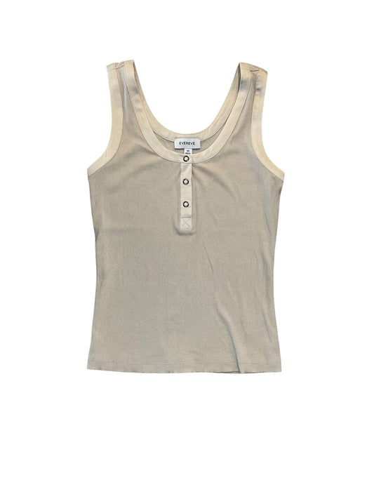 Top Sleeveless By Evereve In Tan, Size:Xs