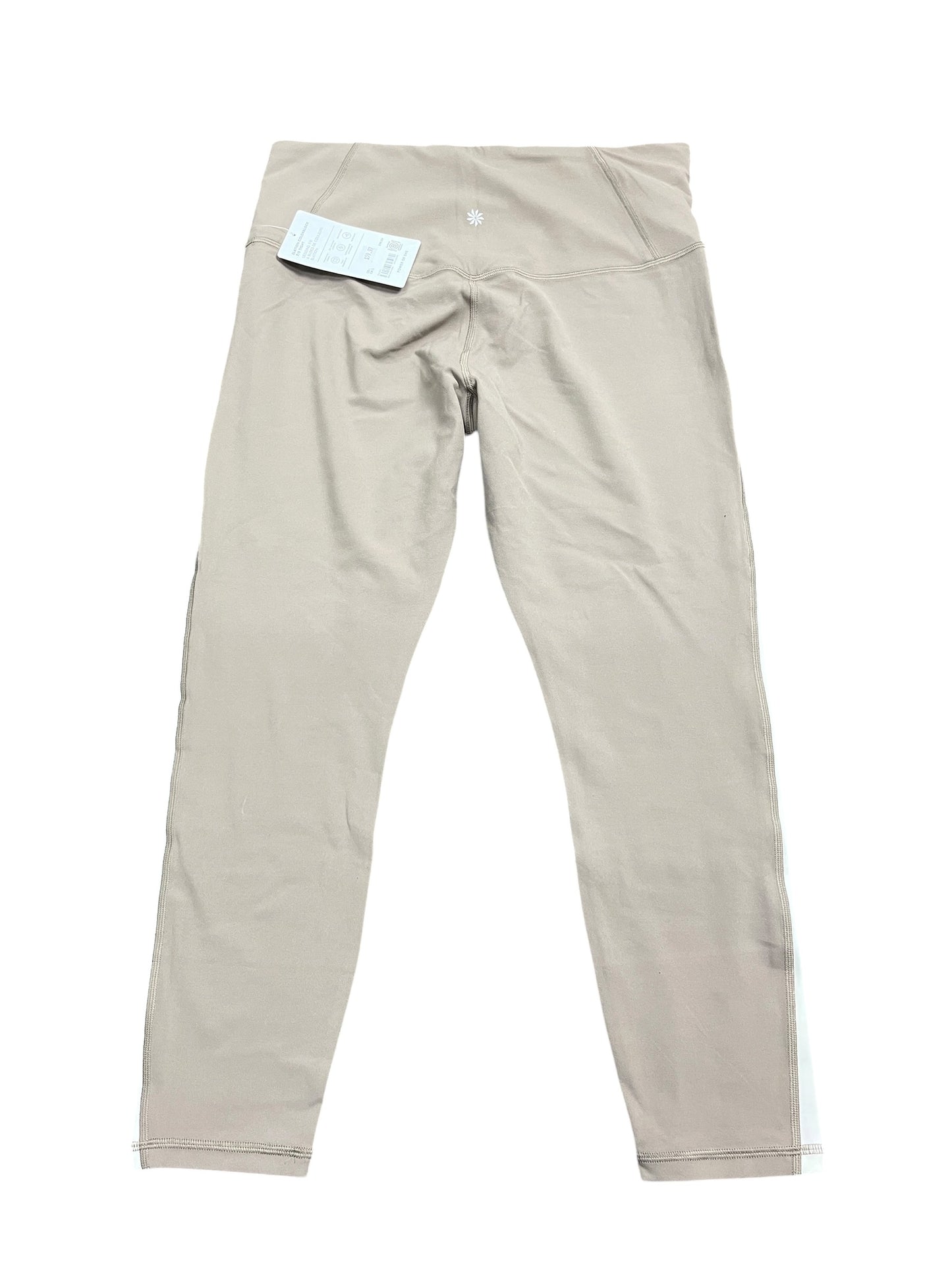 Athletic Leggings By Athleta In Brown, Size:L