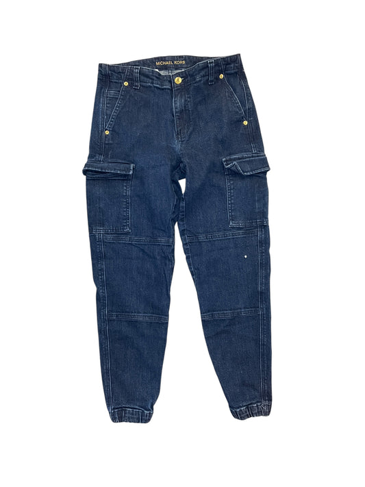 Jeans Designer By Michael Kors In Blue Denim, Size:6