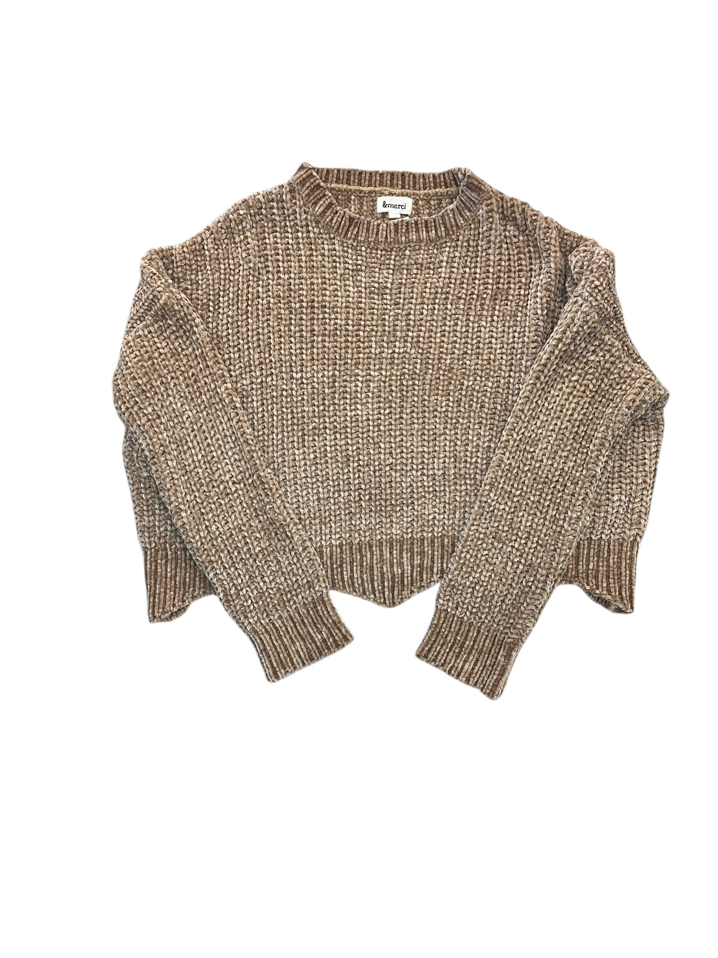 Sweater By &Merci In Tan, Size:L