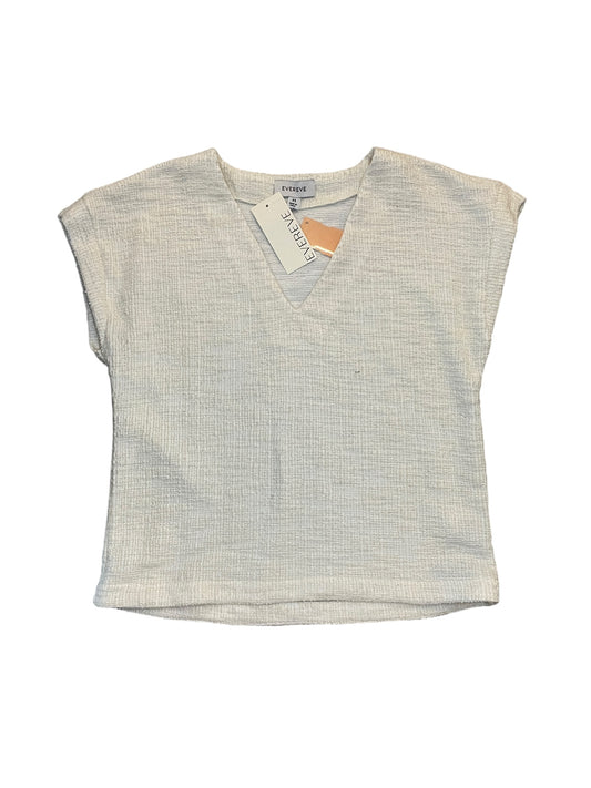 Blouse Sleeveless By Evereve In Cream, Size:Xs