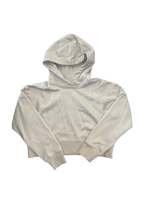Athletic Sweatshirt Hoodie By Lululemon In Tan, Size:S