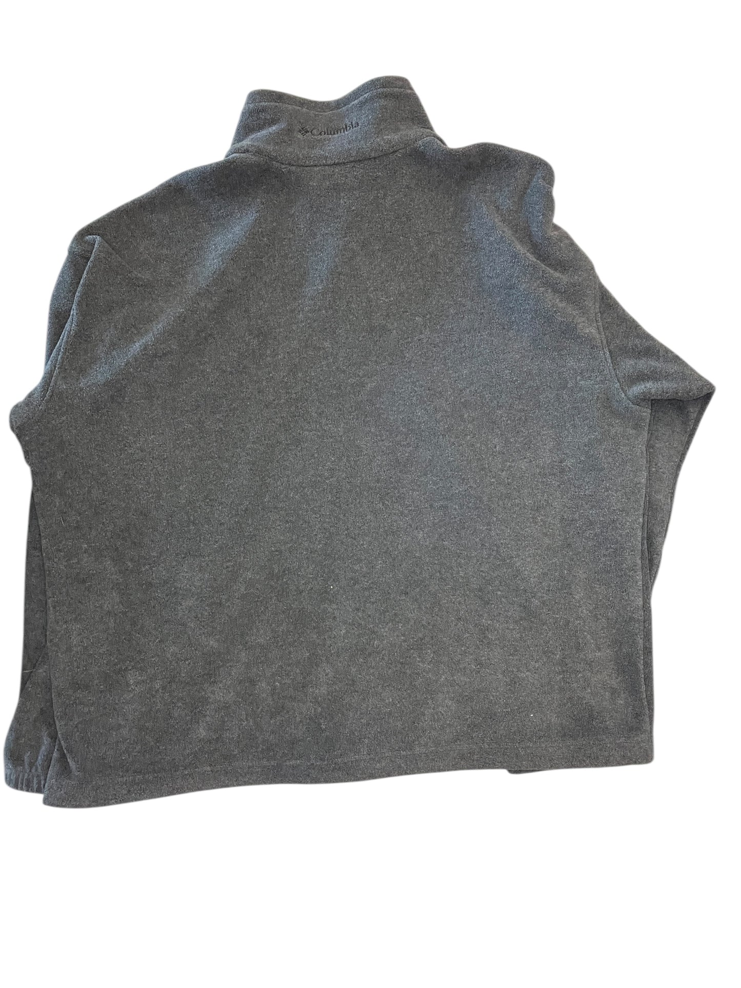 Jacket Fleece By Columbia In Grey, Size:Xxl