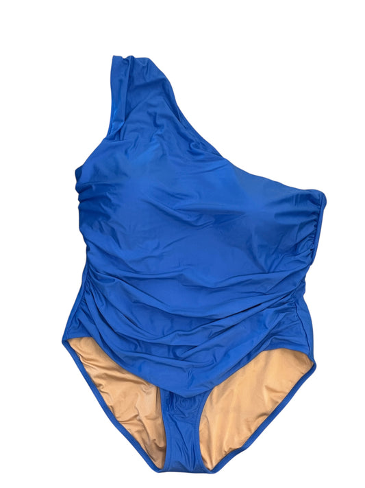 Swimsuit By J. Crew In Blue, Size:3X