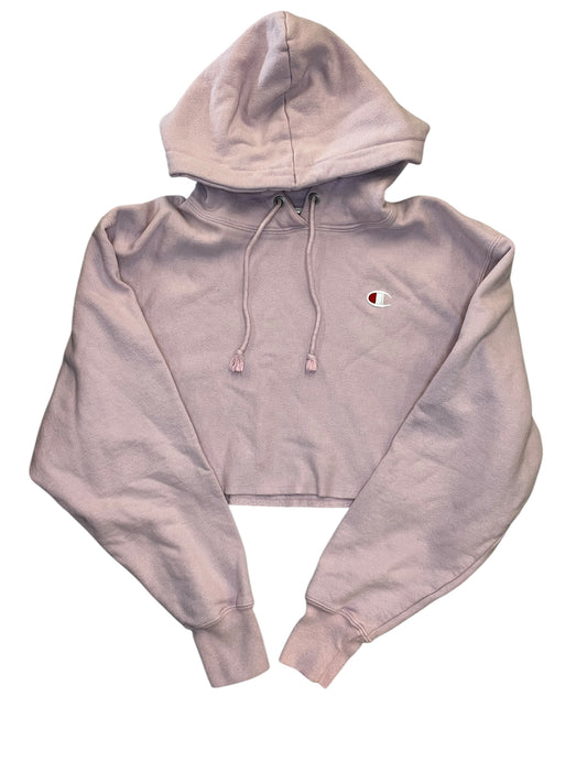 Athletic Sweatshirt Hoodie By Champion In Pink, Size:Xs