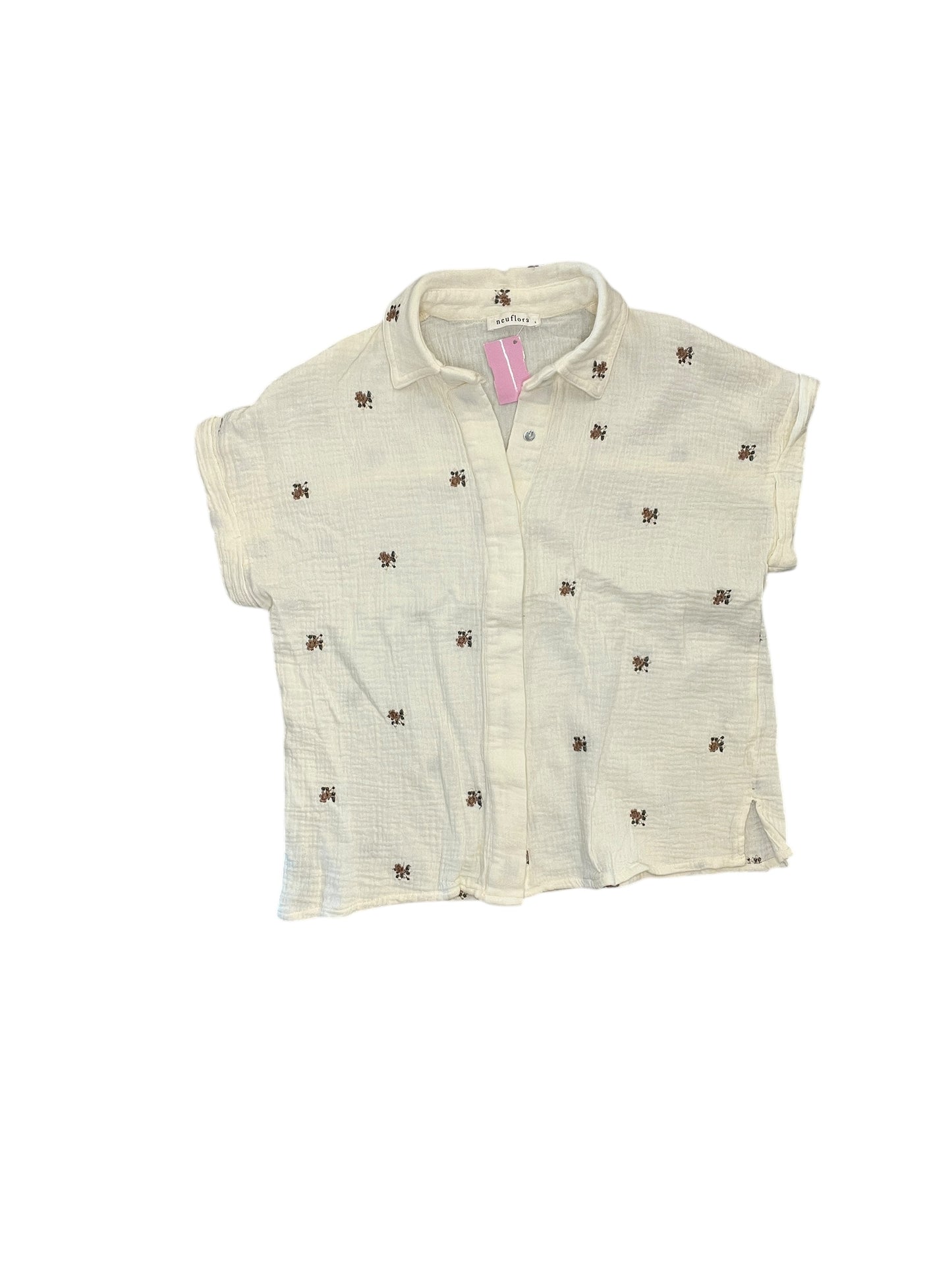 Top Ss By Clothes Mentor In Floral Print, Size:S