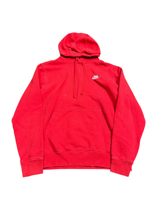 Athletic Sweatshirt Hoodie By Nike Apparel In Red, Size:S