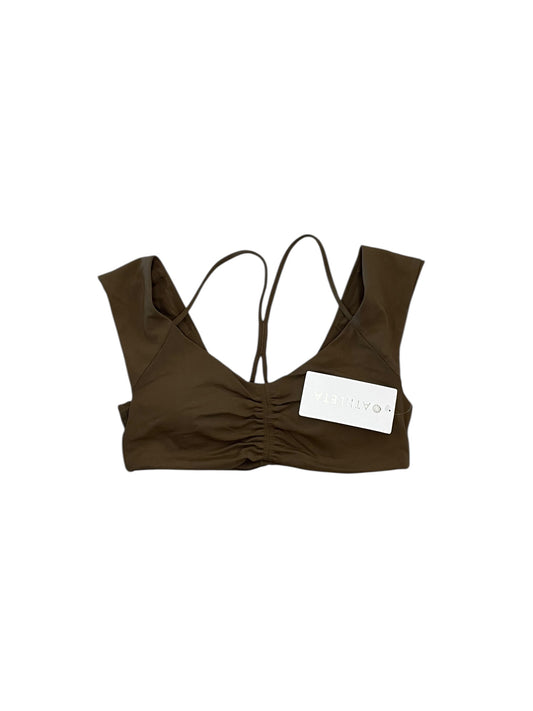 Athletic Bra By Athleta In Brown, Size:M