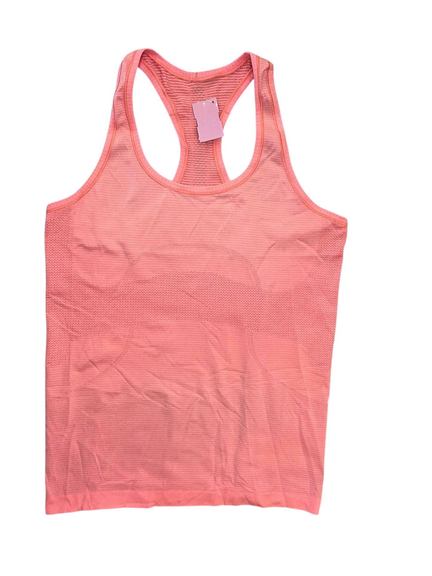 Athletic Tank Top By Lululemon In Pink, Size:M
