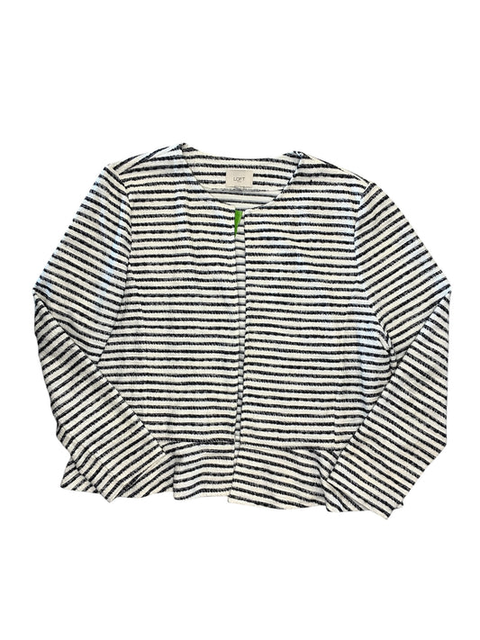 Blazer By Loft In Striped Pattern, Size:Xxl