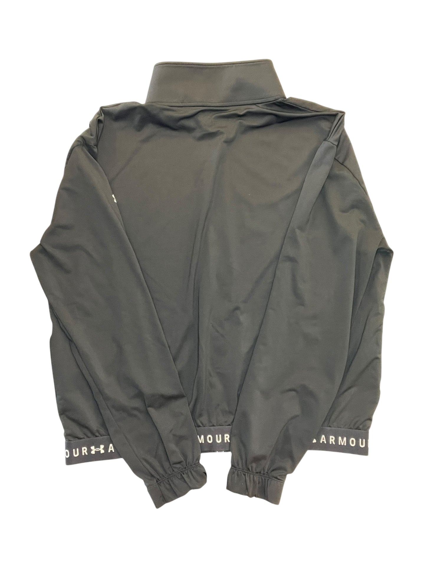 Athletic Jacket By Under Armour In Black, Size:L