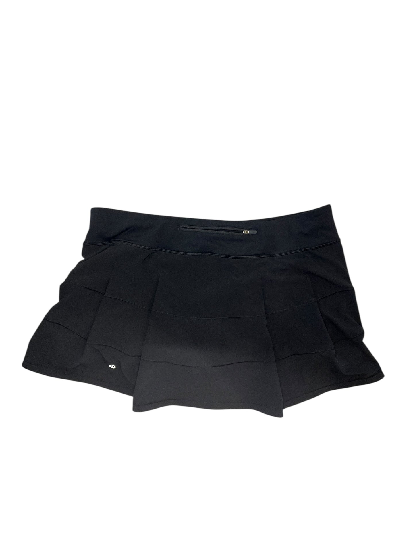 Athletic Skort By Lululemon In Black, Size:Xl