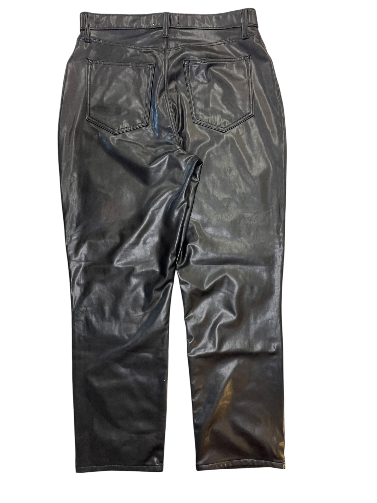 Jeans Straight By Abercrombie And Fitch In Black, Size:14