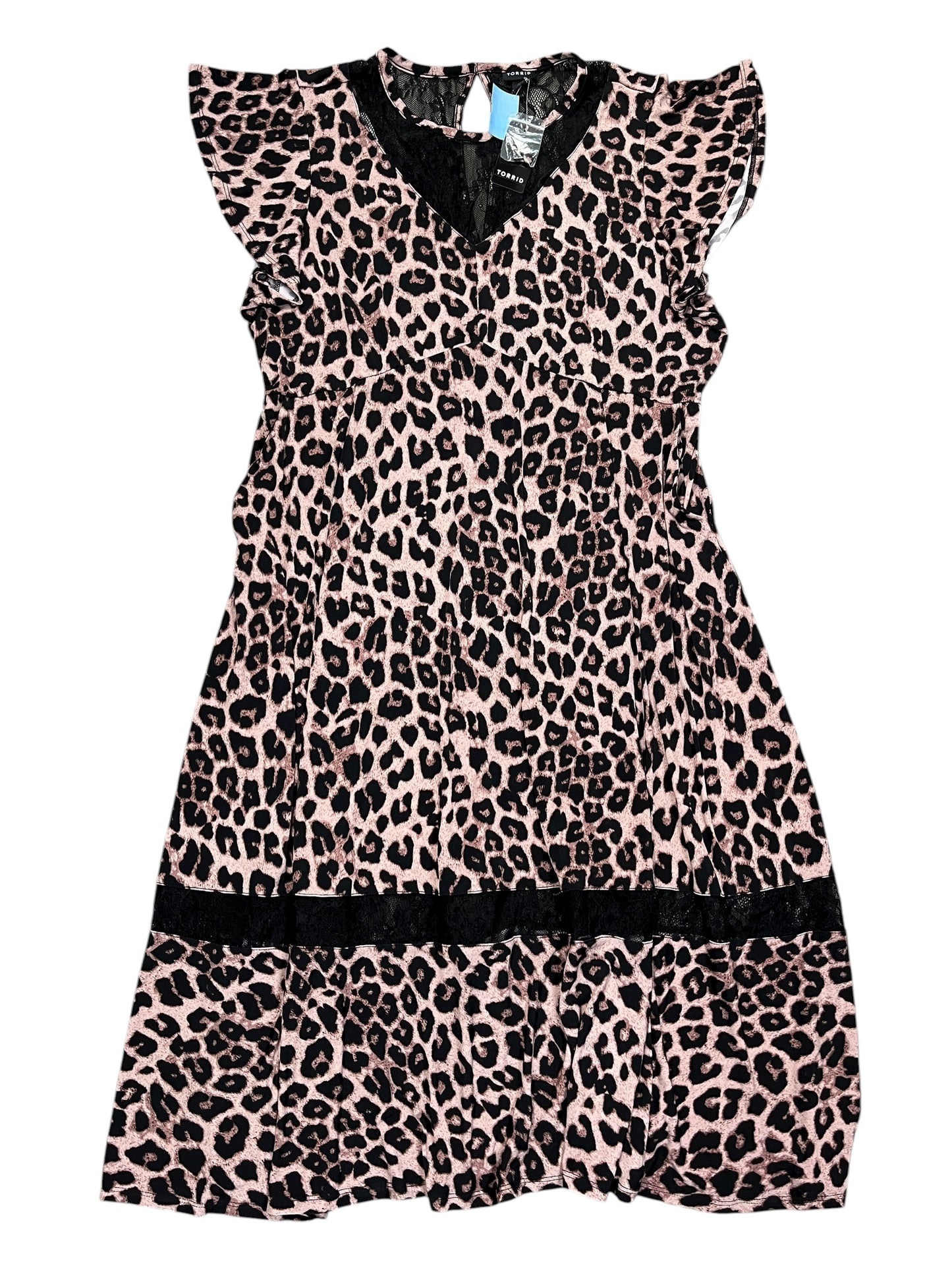 Dress Casual Short By Torrid In Leopard Print, Size:3