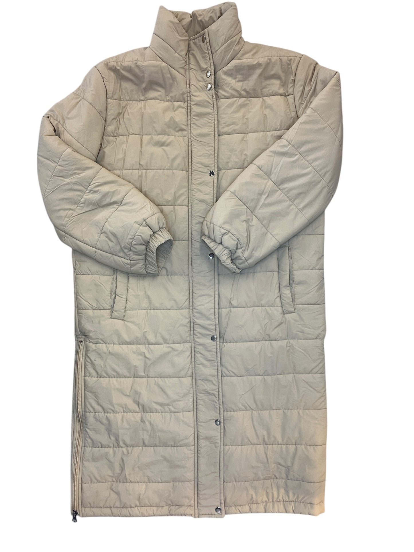 Jacket Puffer & Quilted By Blakeley In Tan, Size:S