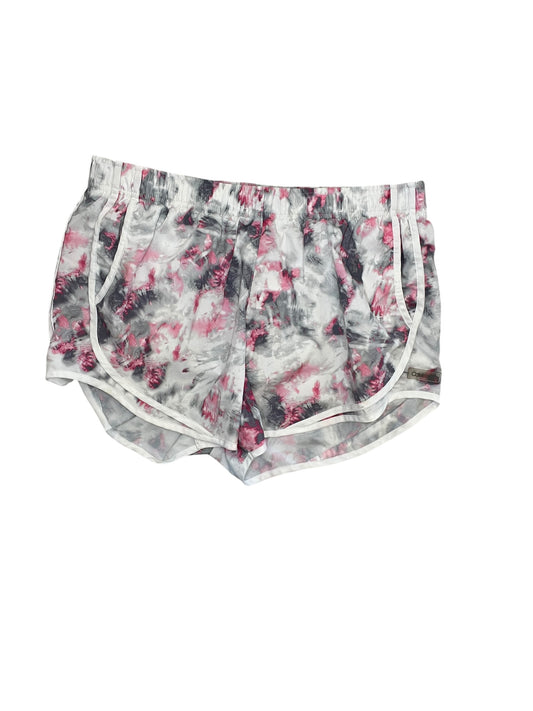 Athletic Shorts By Calvin Klein In White, Size:L